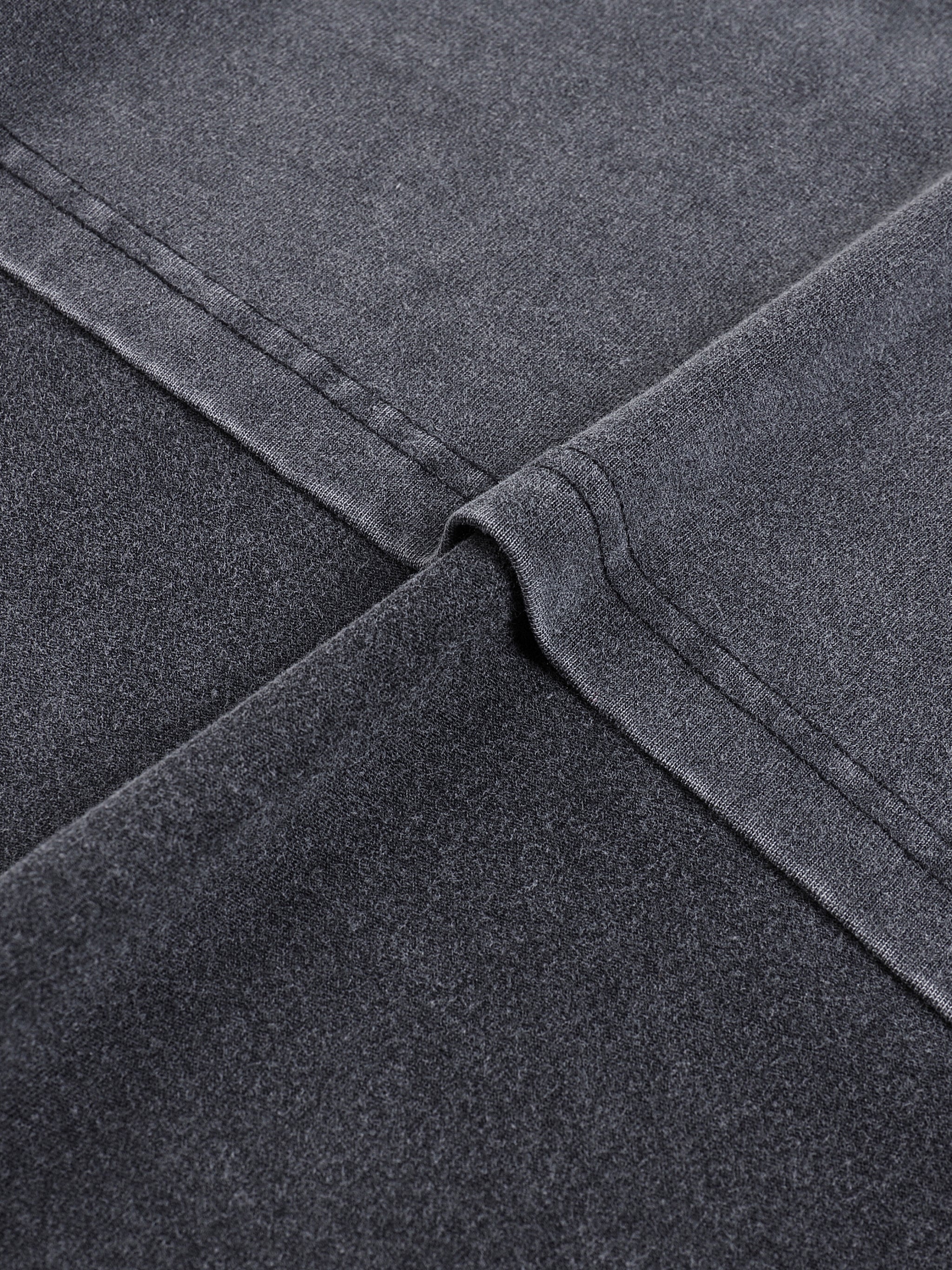 Vintage Washed Loose Fluffy T-Shirt