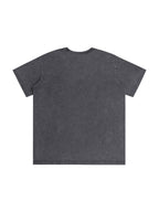 Vintage Washed Loose Fluffy T-Shirt