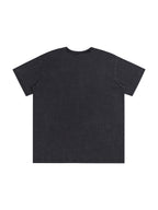 Vintage Washed Loose Fluffy T-Shirt