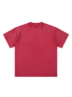 Vintage Washed Raglan Cotton T-Shirt