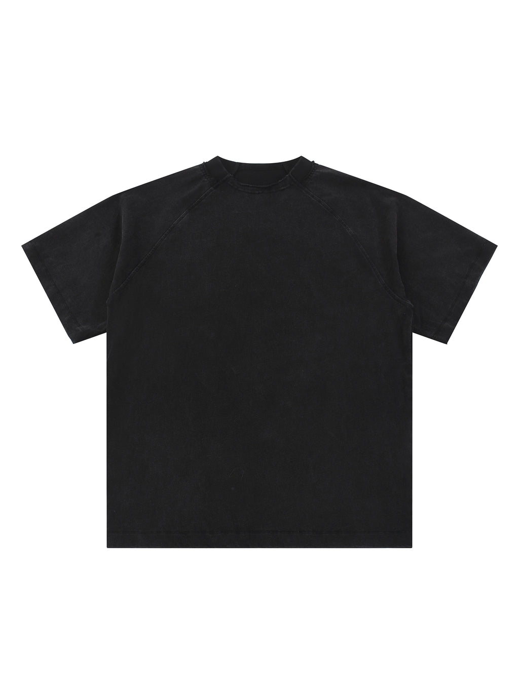Vintage Washed Raglan Cotton T-Shirt