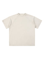 Vintage Washed Raglan Cotton T-Shirt