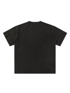 Vintage Washed Raglan Cotton T-Shirt