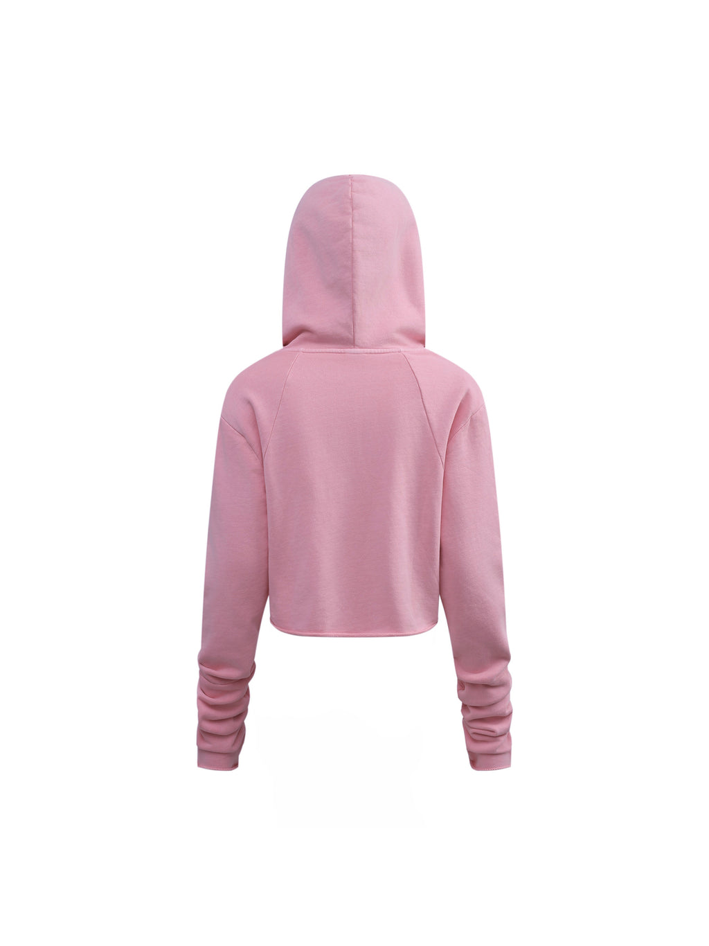Vintage Washed Raw Edge Hoodie