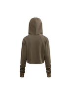 Vintage Washed Raw Edge Hoodie