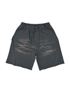 Vintage Washed Tiger Stripes Short Pants - Men