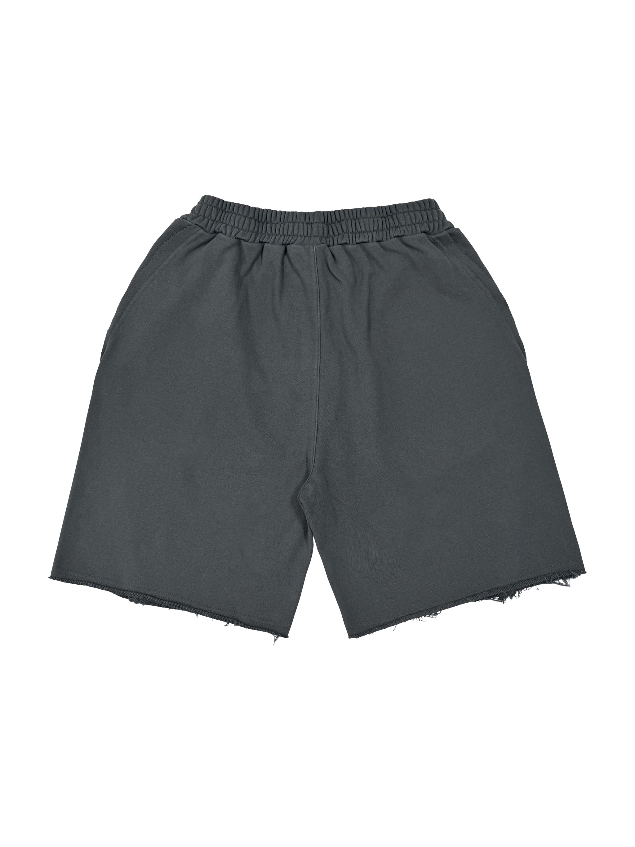 Vintage Washed Tiger Stripes Short Pants - Women