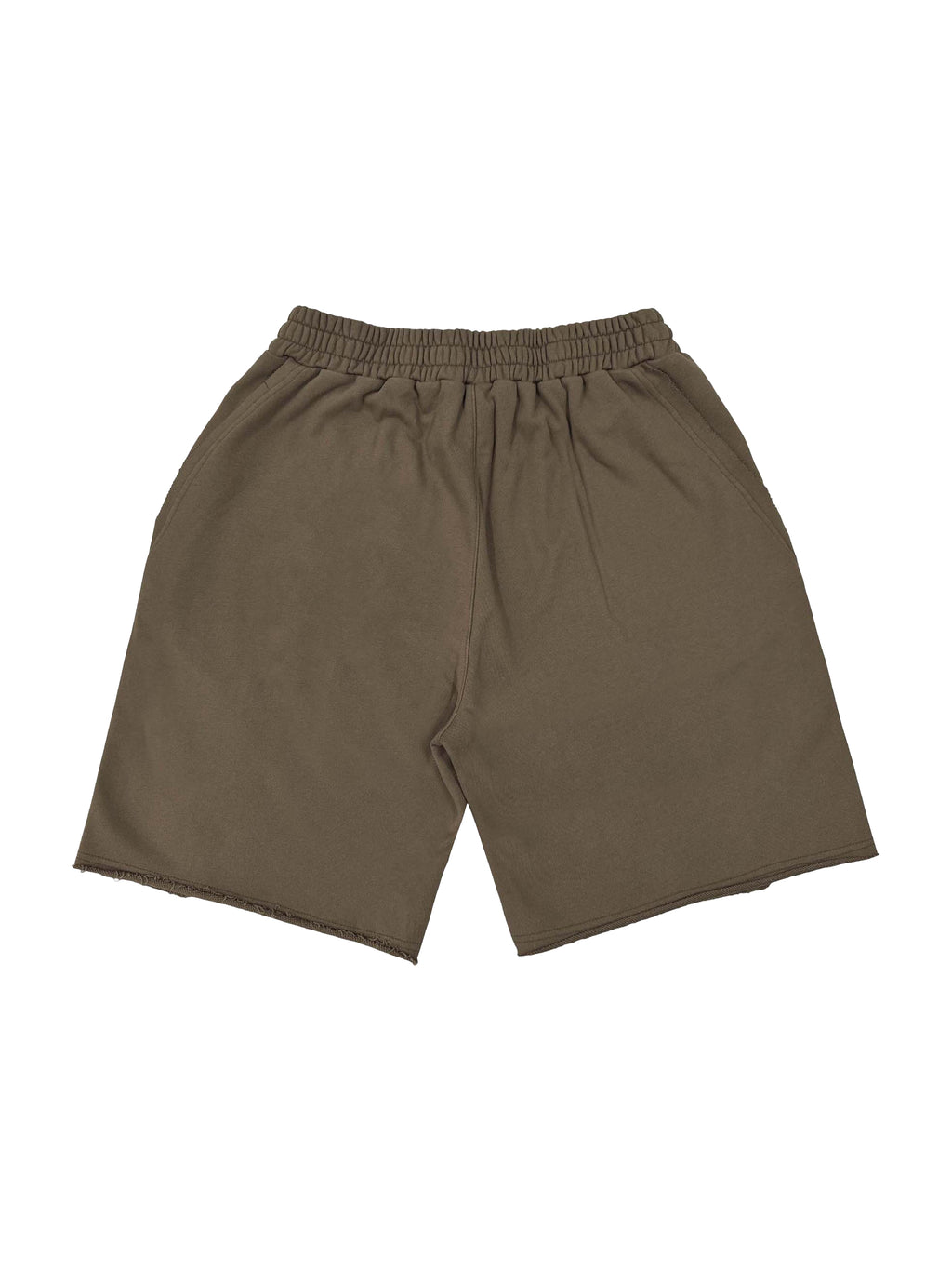 Vintage Washed Tiger Stripes Short Pants - Women