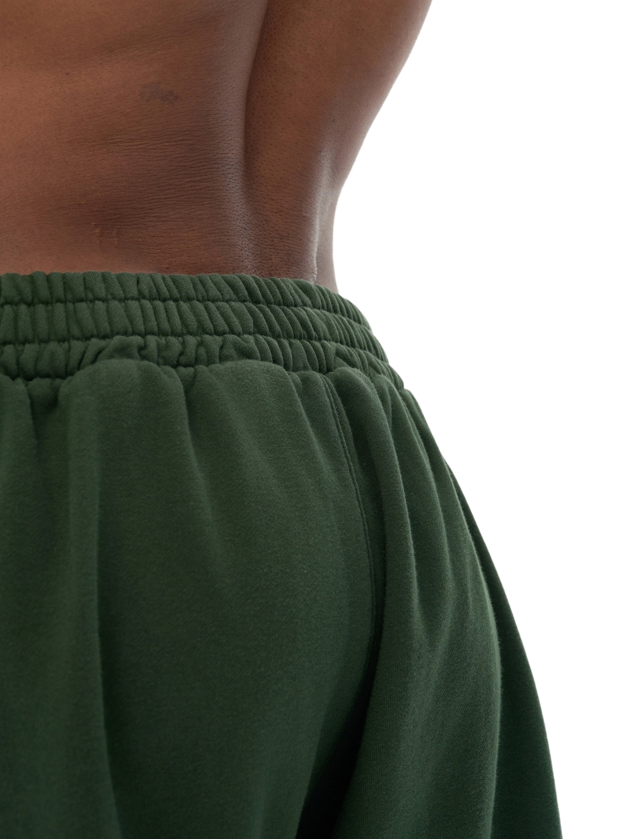 Vintage Washed Tiger Stripes Short Pants - Men