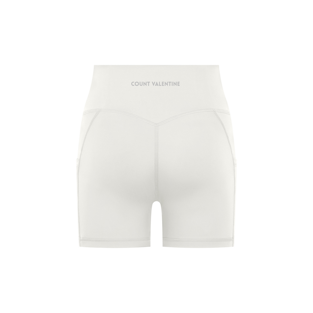 Women's High-Waisted Pocket Biker Shorts