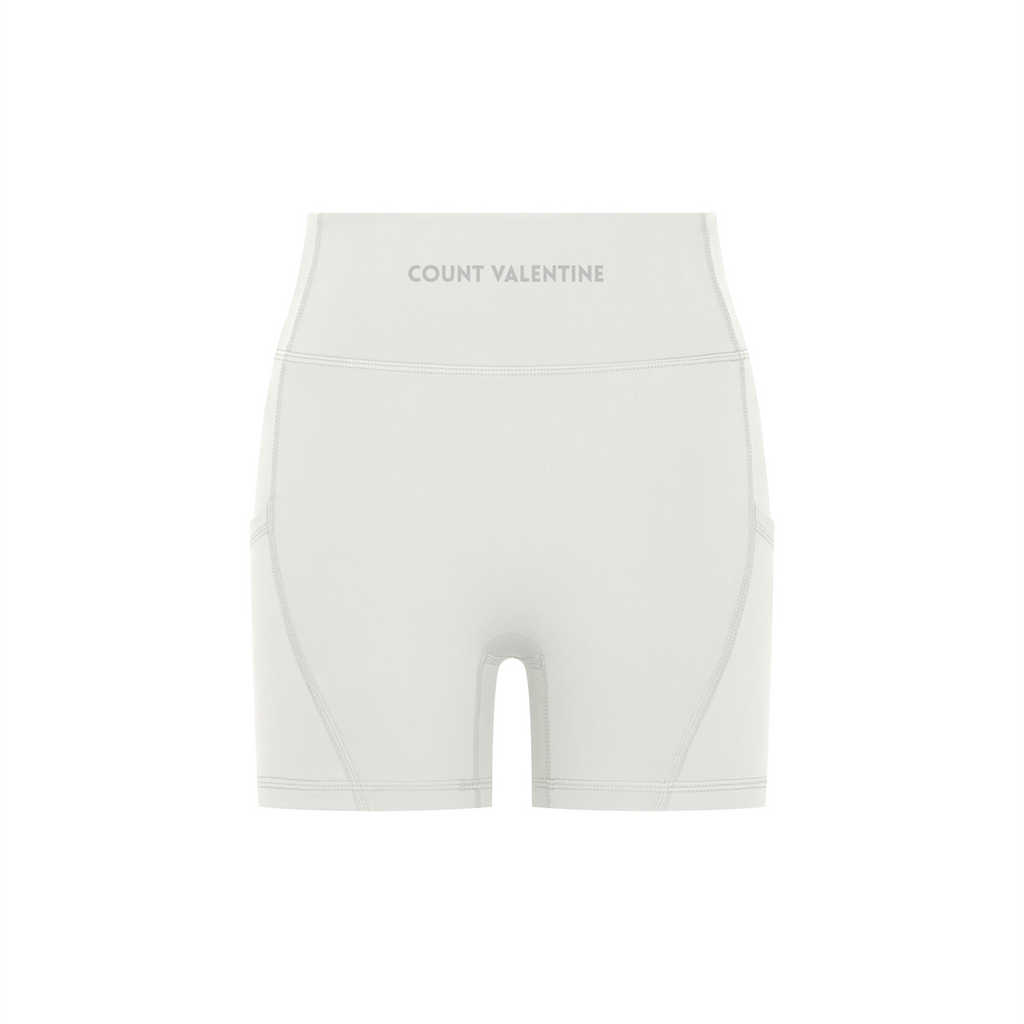 Women's High-Waisted Pocket Biker Shorts