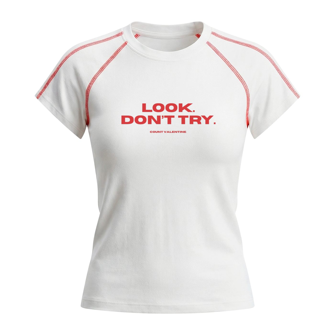 Women's Contrast Stitch Raglan T-Shirt