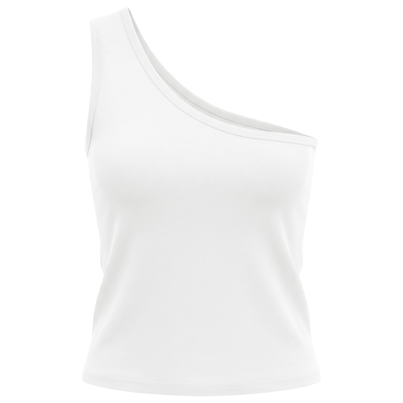 Women's One-Shoulder Crop T-Shirt