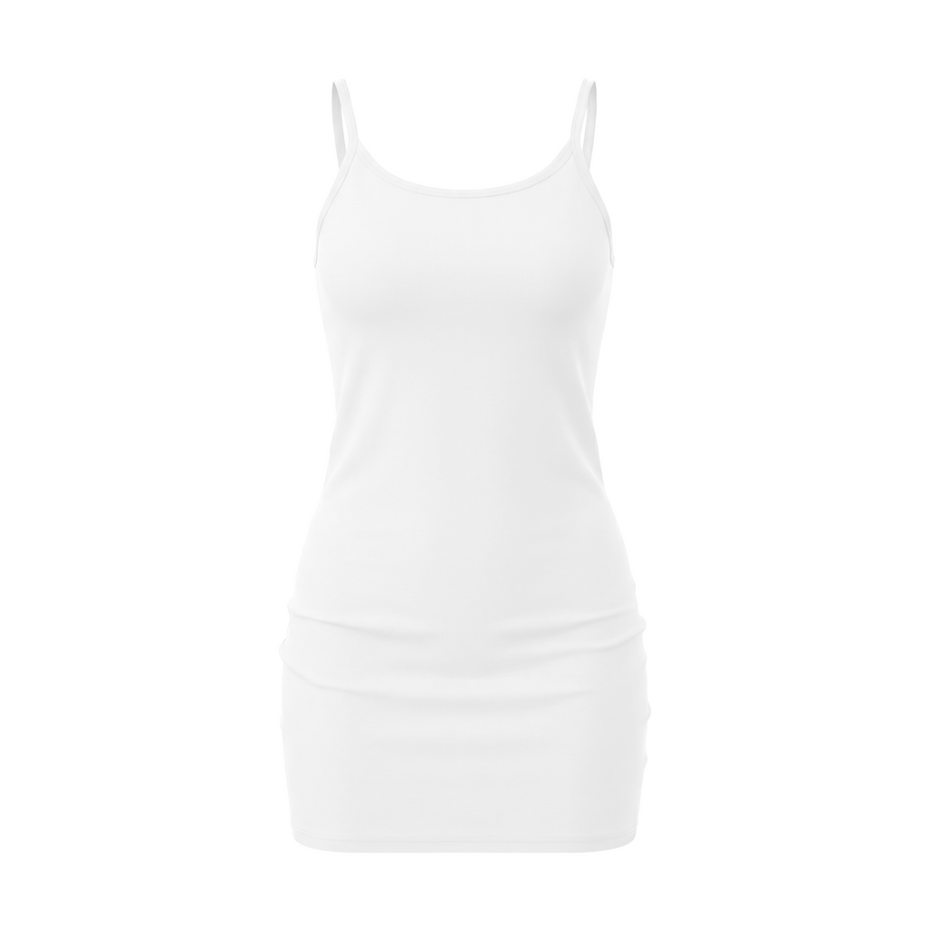 Women's Solid Tight Sleeveless Dress