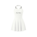 Women's Collared Halter A-Line Tennis Dress