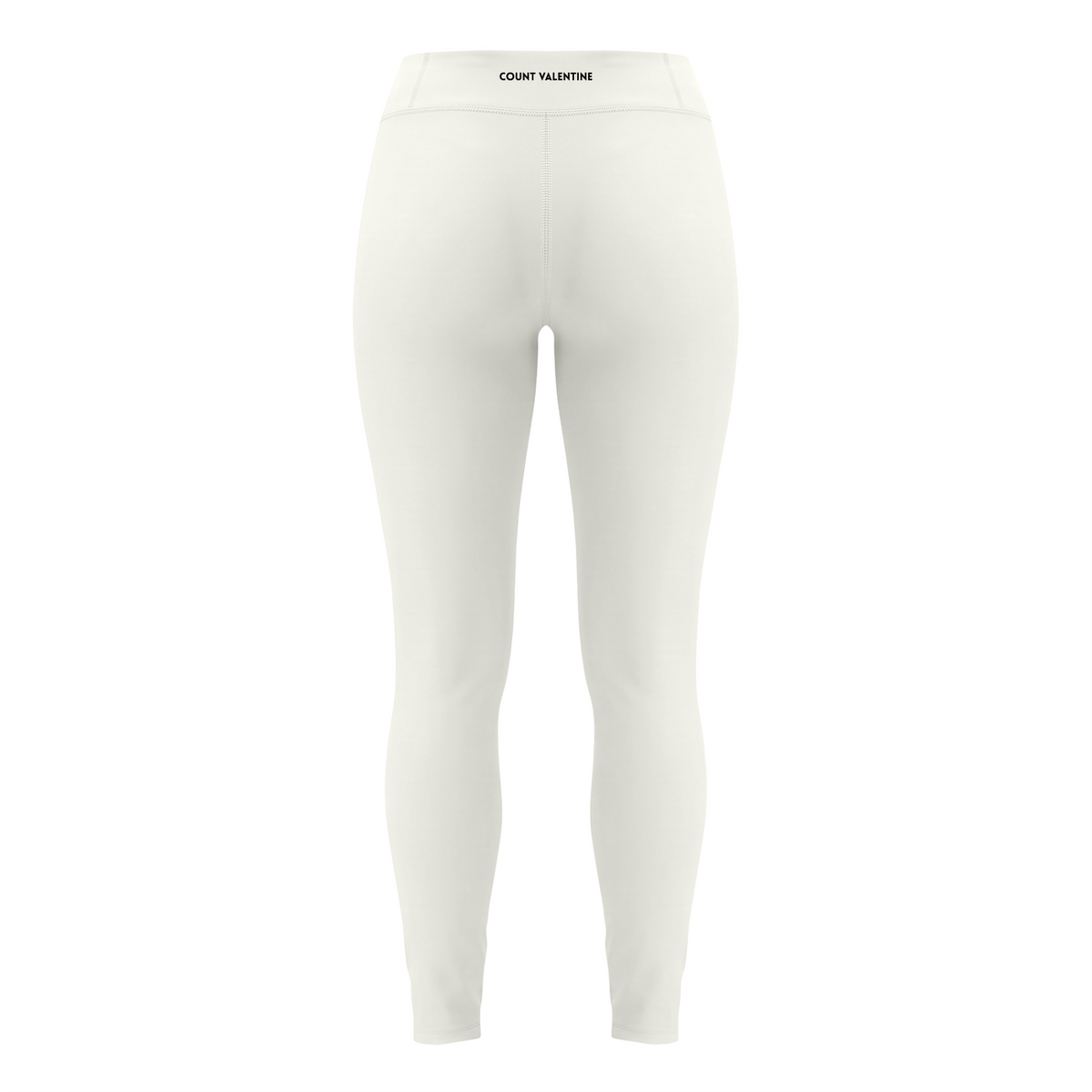 Everyday Move Tapered Leggings - White, photo 2 | women's yoga leggings by Count Valentine