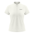 Everyday Move Zip Top - White, photo 1 | women's quarter-zip training top by Count Valentine