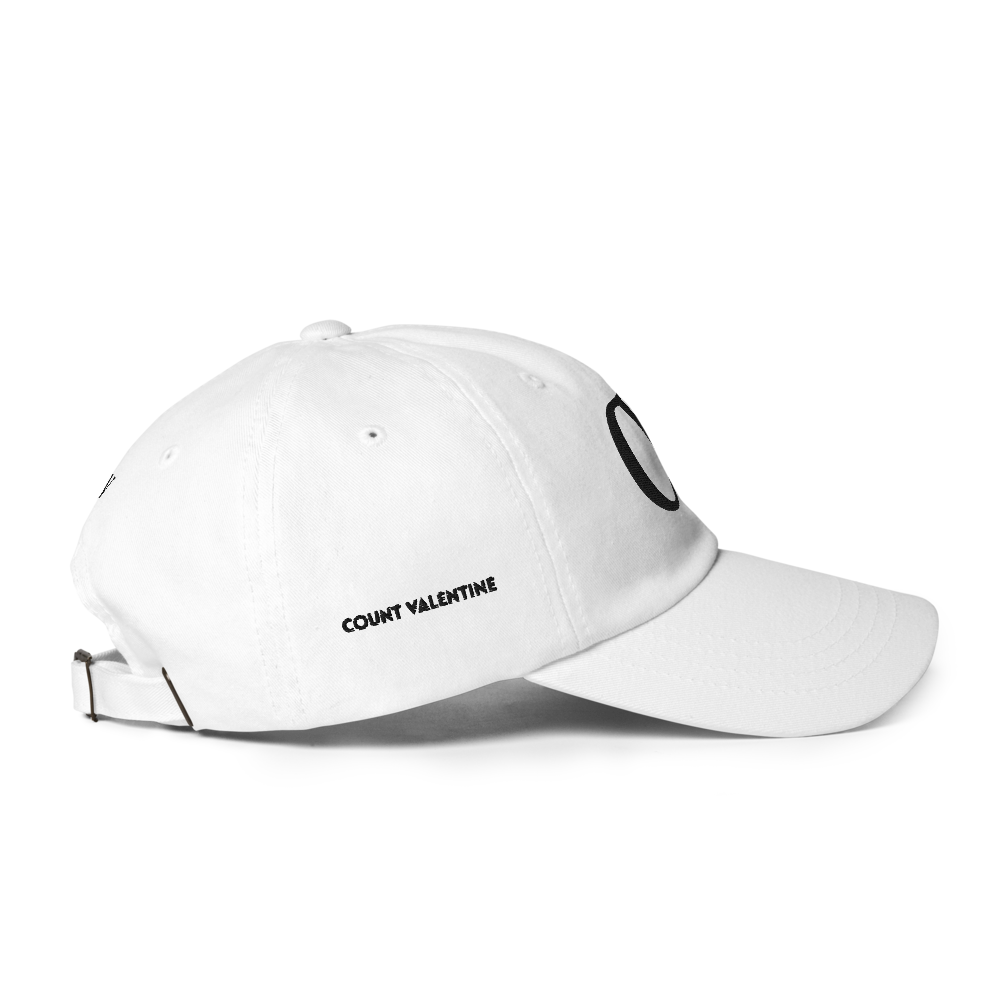 Everyday Move Dad Cap - White, photo 5 | dad cap by Count Valentine