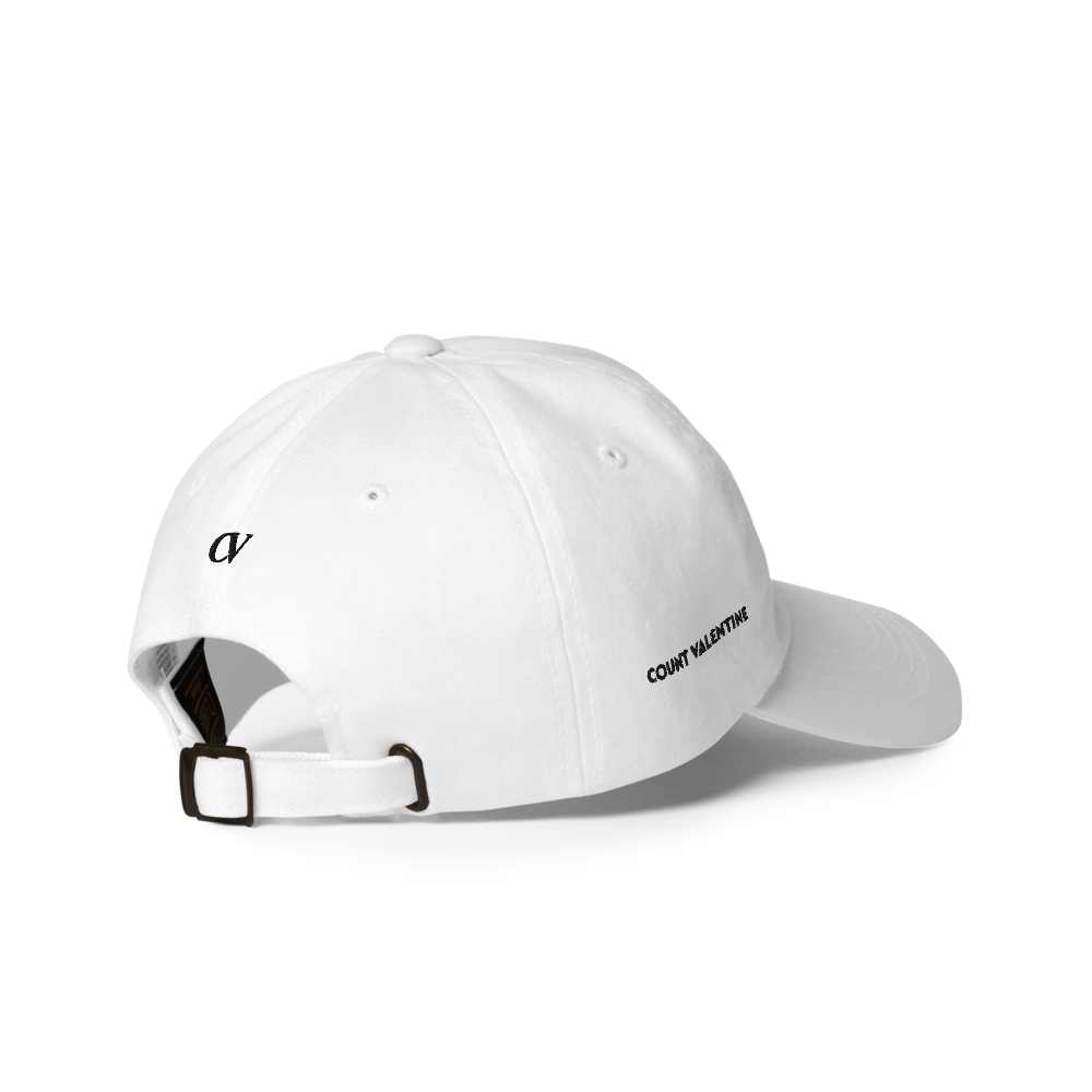 Everyday Move Dad Cap - White, photo 4 | dad cap by Count Valentine