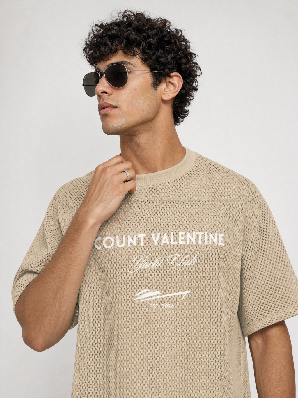 Harbor Breeze Tee - Apricot