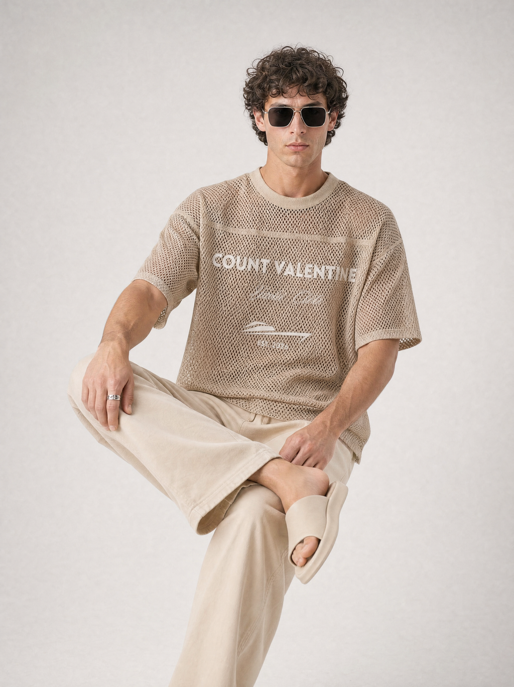 Harbor Breeze Tee - Apricot