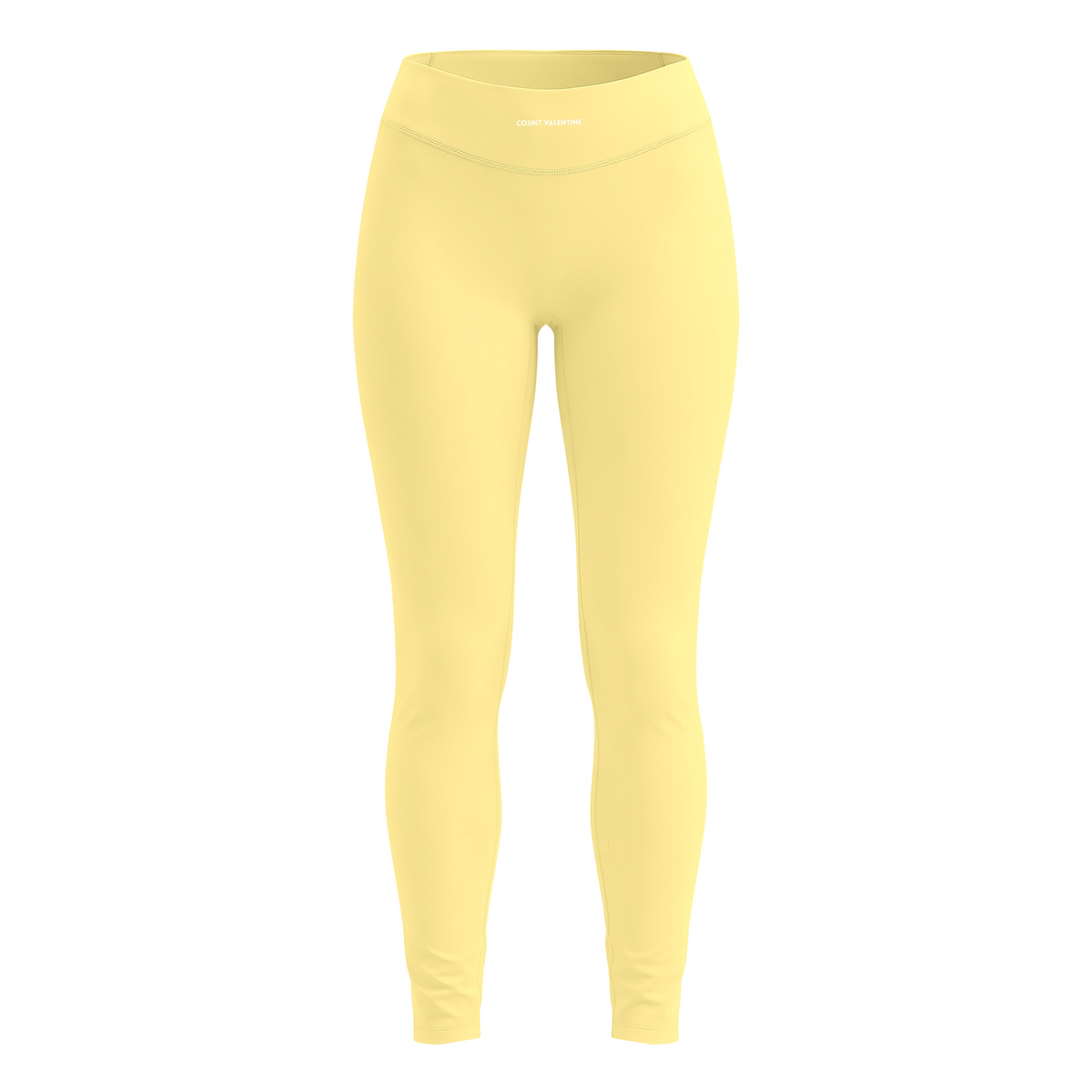 Everyday Move Tapered Leggings - Yellow, photo 1 | women's yoga leggings by Count Valentine