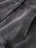 Zip-Through Boxy Fleece Hoodie