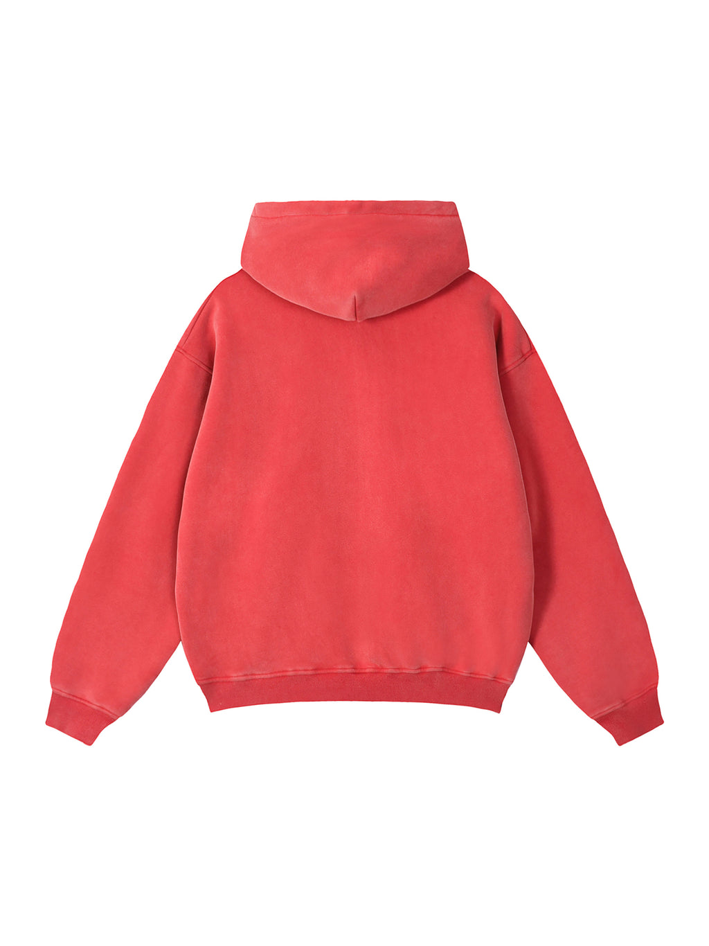 Zip-Through Boxy Fleece Hoodie