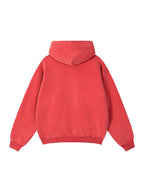 Zip-Through Boxy Fleece Hoodie