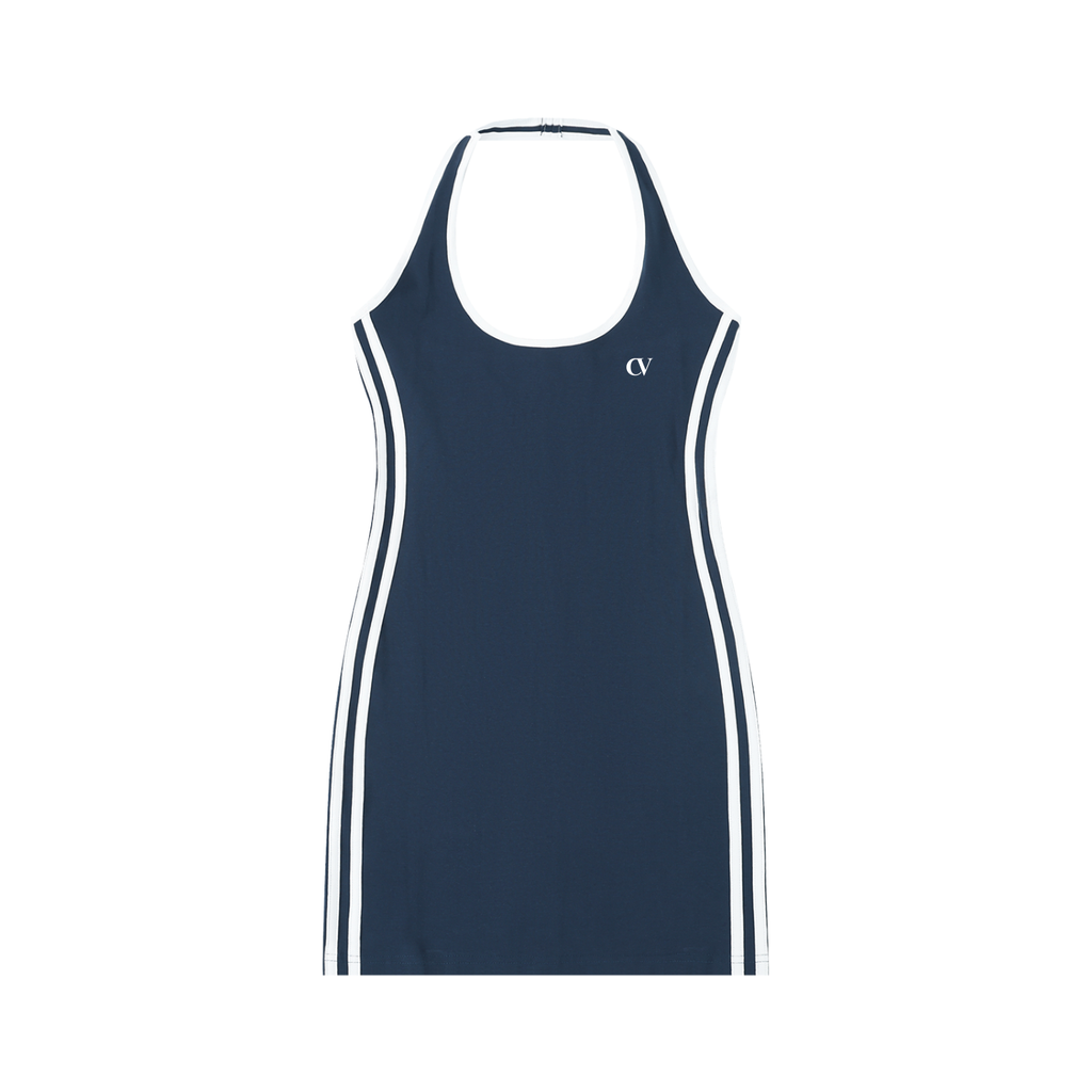 Women's Binding Tight Halter Dress