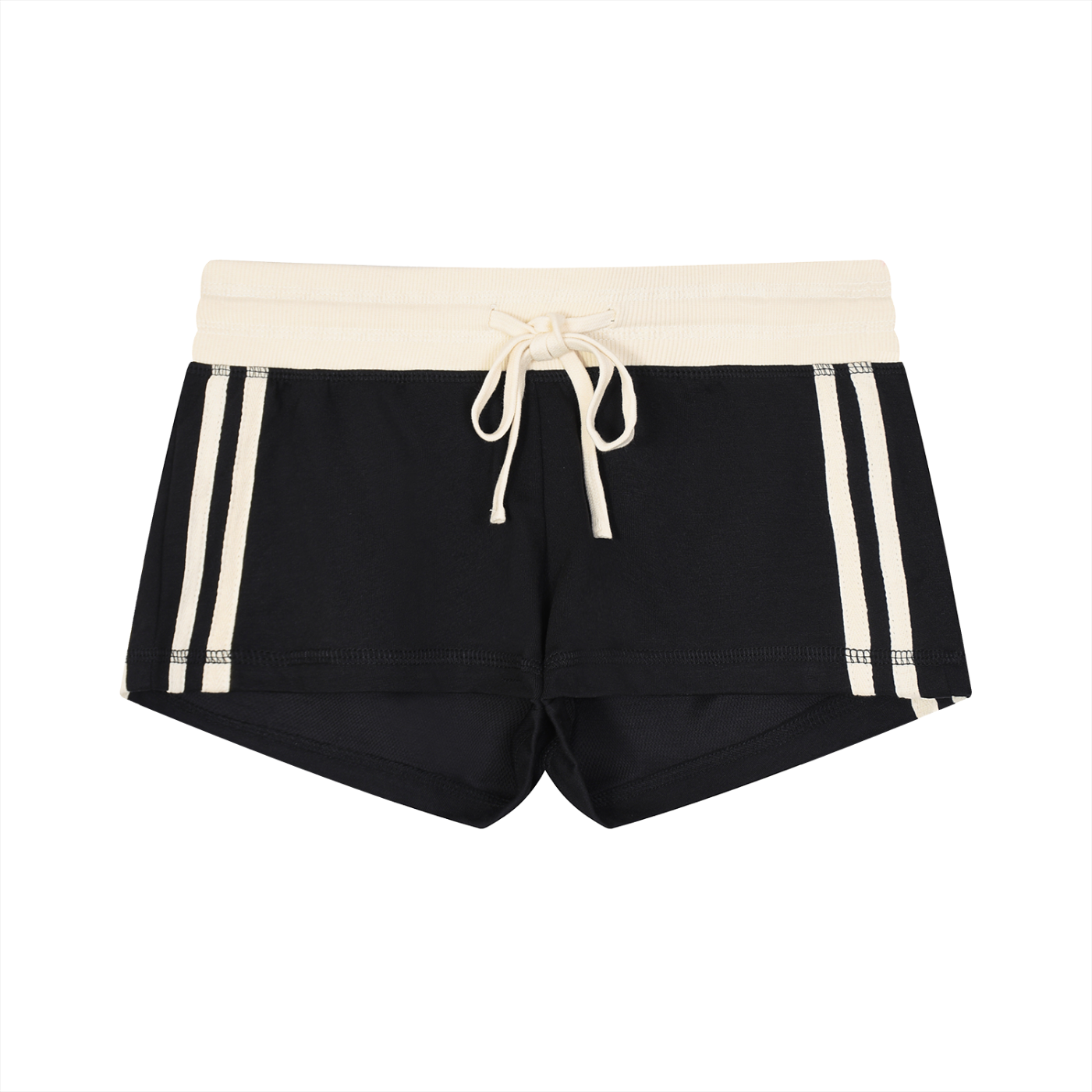 Women's Contrast Stripe Track Shorts