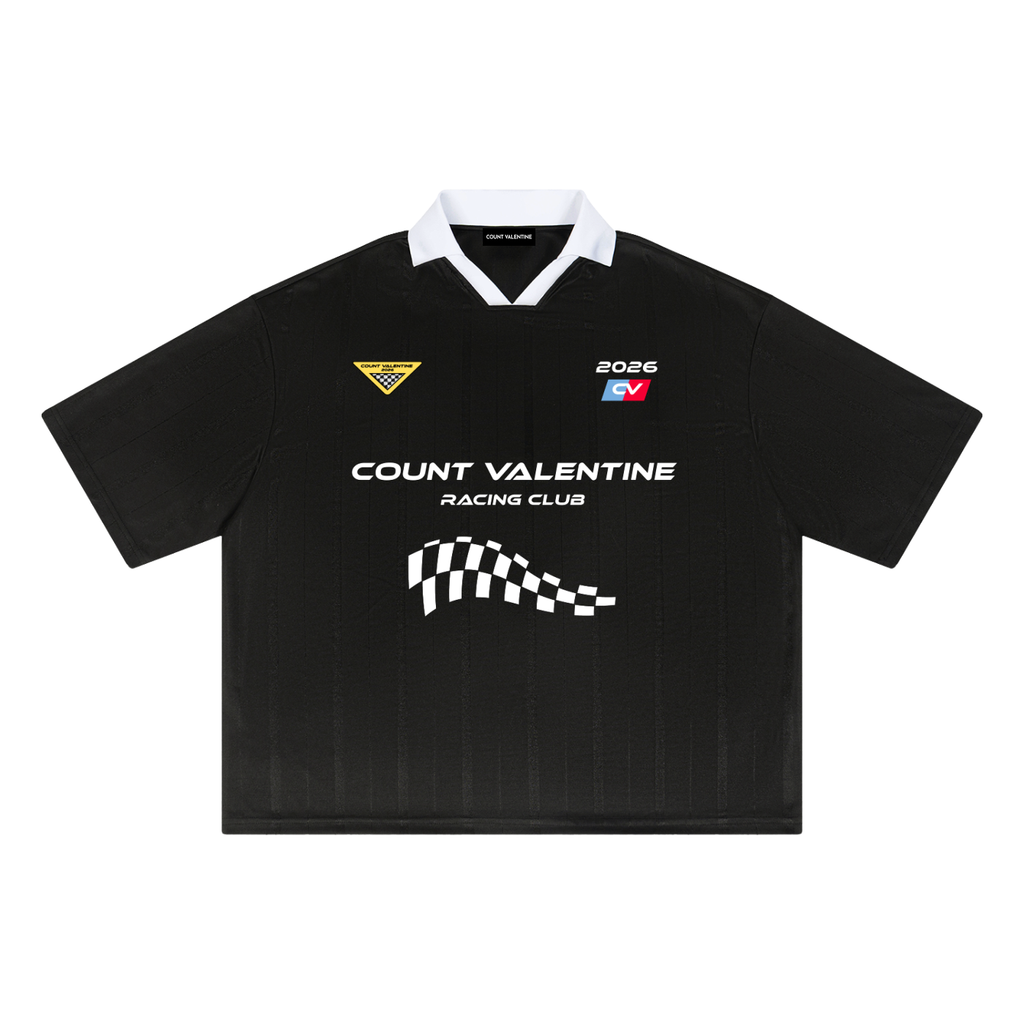 Unisex Striped Boxy Soccer Jersey