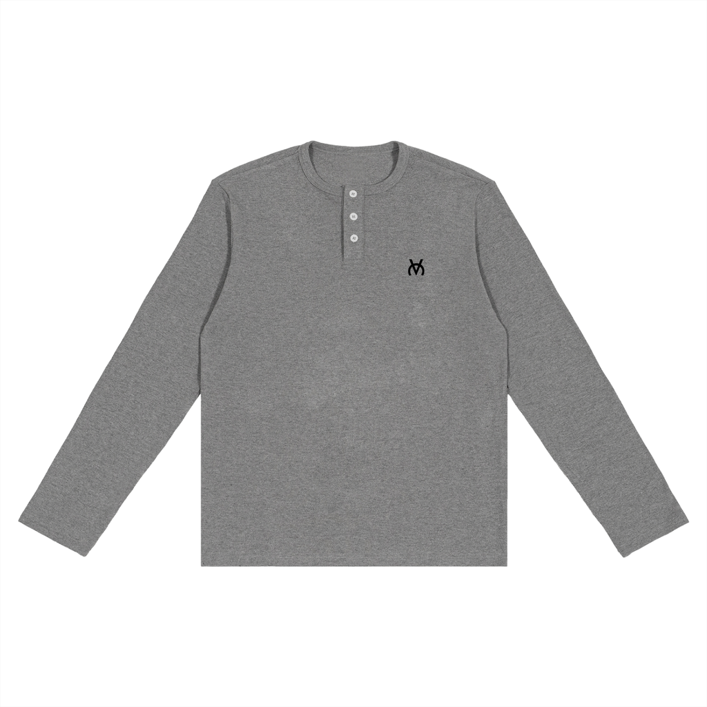 Long Sleeve Henley T-Shirt