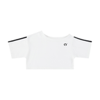 Women's Off-the-Shoulder Crop T-Shirt