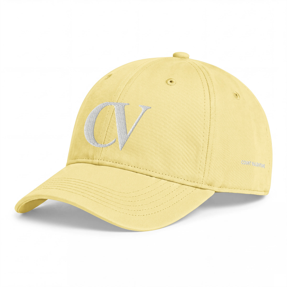Everyday Move Washed Cap - Yellow, photo 2 | washed cotton cap by Count Valentine