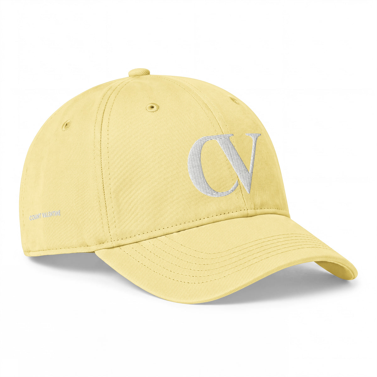 Everyday Move Washed Cap - Yellow, photo 4 | washed cotton cap by Count Valentine