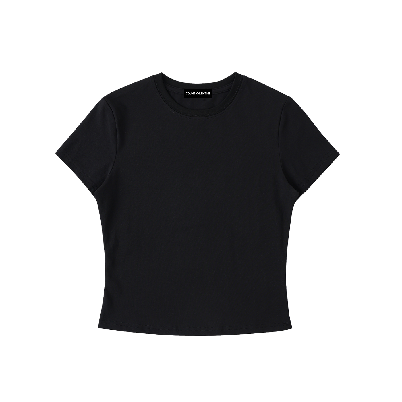 Essential Bodycon Crewneck T-Shirt