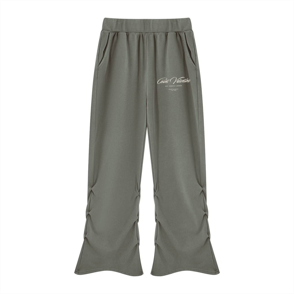 Women’s Vintage Wash Ruched Sweatpants