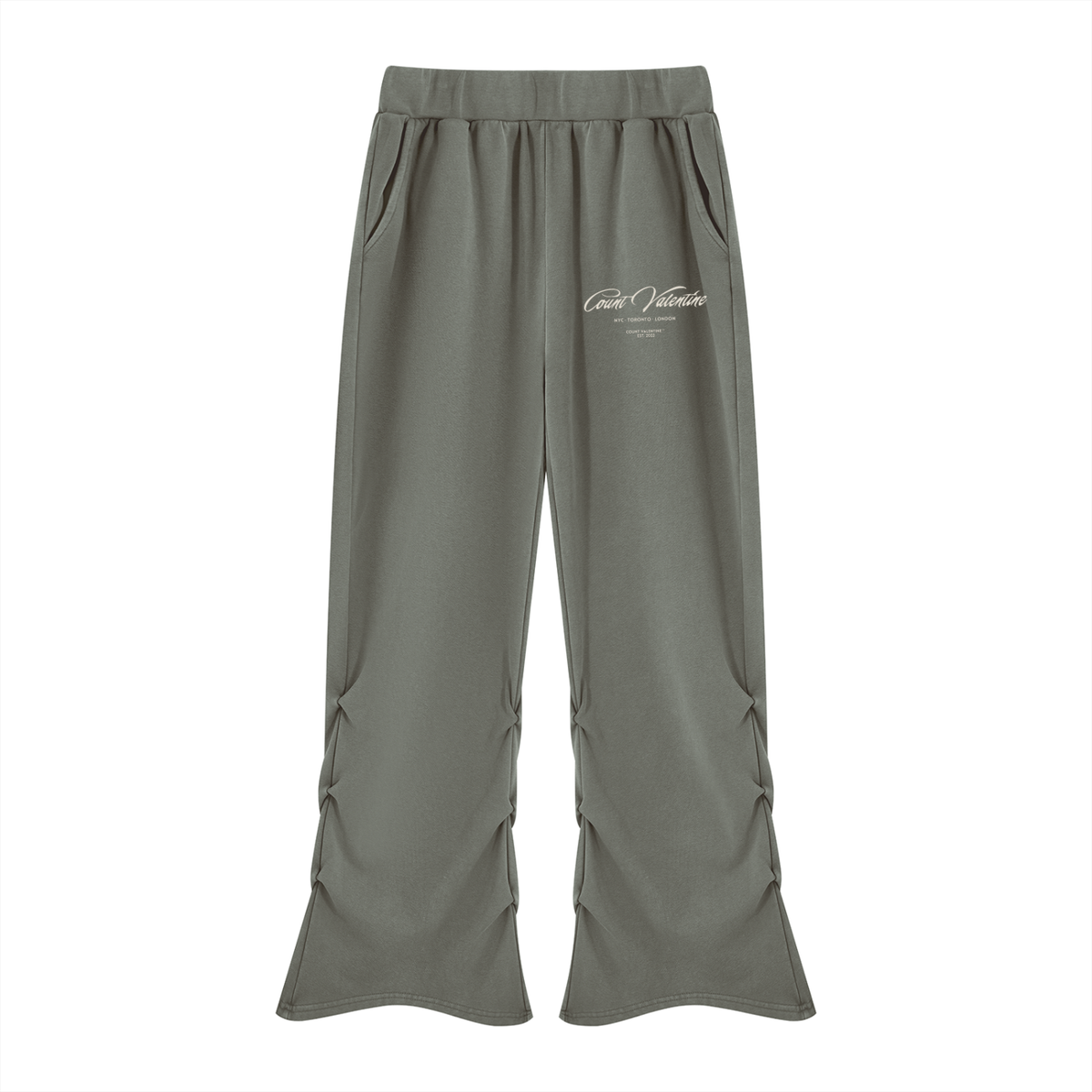 Women’s Vintage Wash Ruched Sweatpants