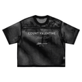 See-through Boxy Net T-Shirt