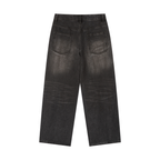 Vintage Wash Heavyweight Denim Jeans