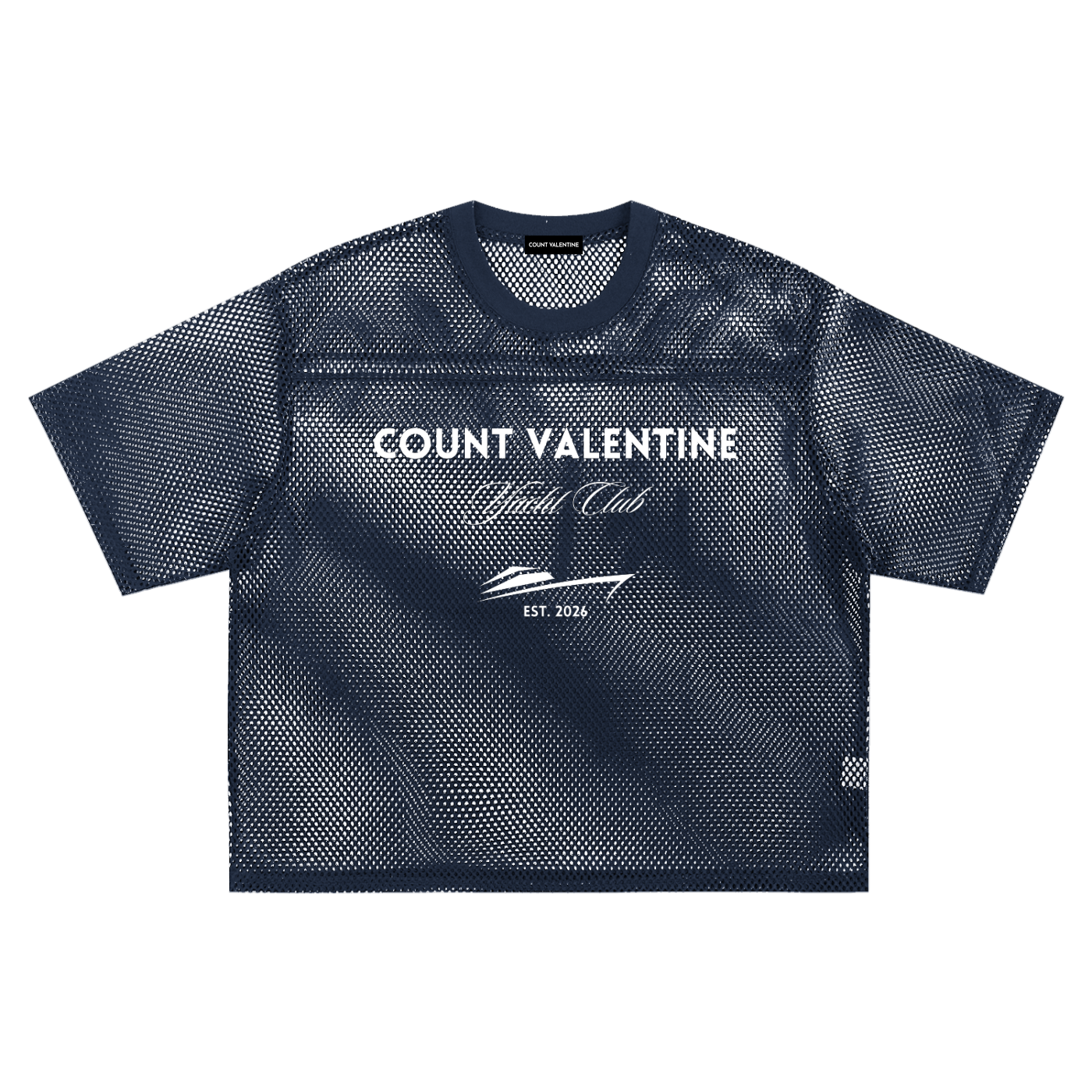 See-through Boxy Net T-Shirt