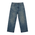 Men's Vintage Wash Denim Jeans