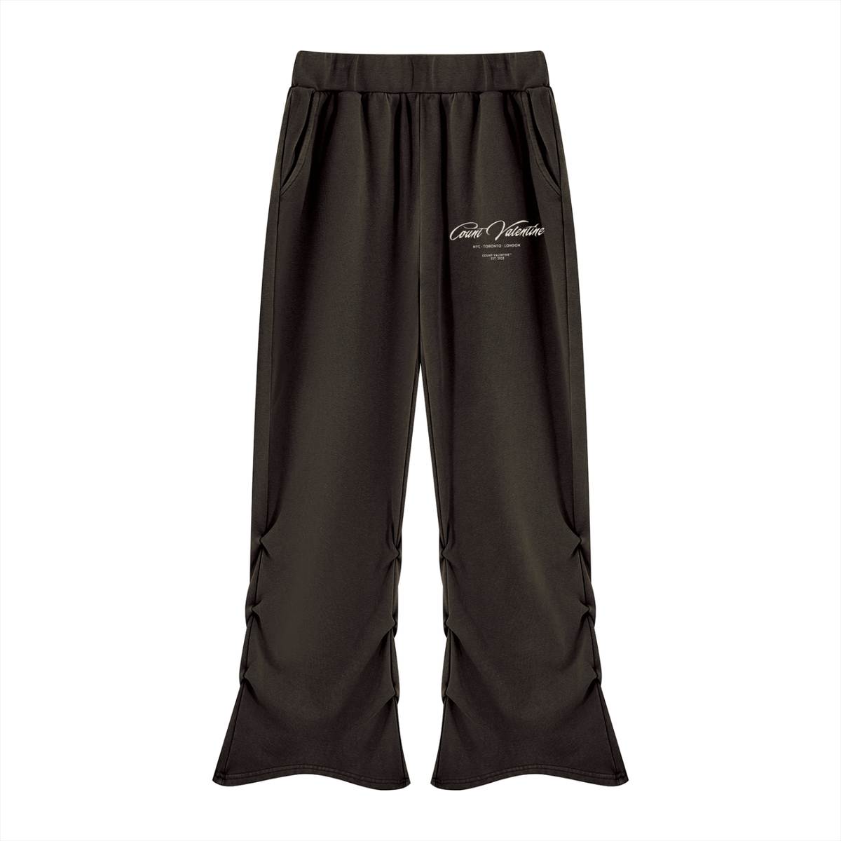 Women’s Vintage Wash Ruched Sweatpants