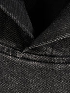Snow Washed Hooded Boxy T-Shirt
