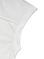 Loose Sleeveless Mesh T-Shirt