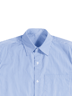 Oversized Vertical Stripe Boxy Shirt