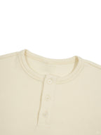 Long Sleeve Henley T-Shirt