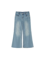 Women's Vintage Wash Flared Leg Jeans