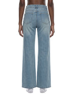 Women's Vintage Wash Flared Leg Jeans